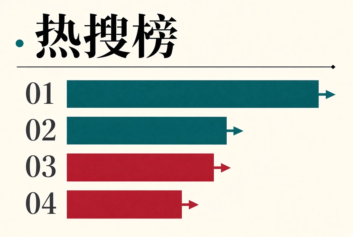 热搜榜编辑关注方向视觉
